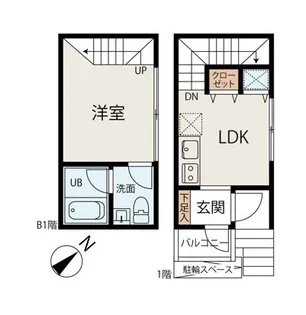 ルナサテラートの間取り