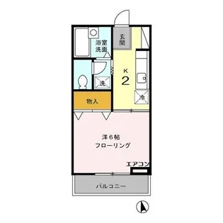 パナックス【1階】の間取り