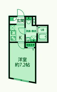 メグロエッジ【1階】の間取り