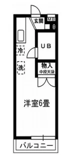 メゾンコーラル【1階】の間取り