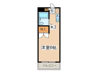 サンパールハイツ【1階】の間取り
