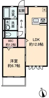 メゾン・ド・クレール【2階】の間取り