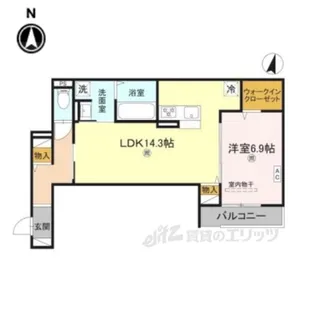 MeteorGrand【2階】の間取り