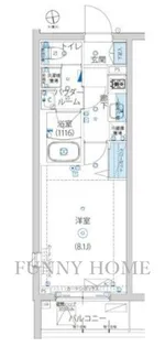 アルテシモ ブロス【3階】の間取り