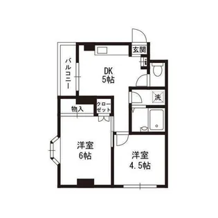 メゾン南小岩II【3階】の間取り