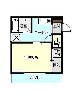 メイフラワー【1階】の間取り