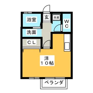 アーバンライフ【1階】の間取り