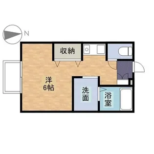 セジュールN【1階】の間取り