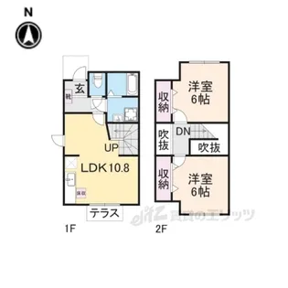 エトワール【1階】の間取り