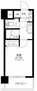 セントパレス錦糸町【8階】の間取り