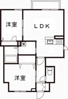 レジェンシア【1階】の間取り