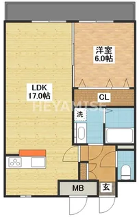 TAS2002【4階】の間取り