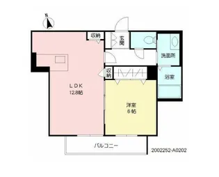 フェリクオーレ【2階】の間取り