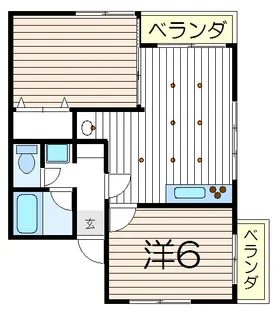 S・J【3階】の間取り