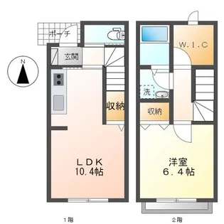 アンソレイェの間取り