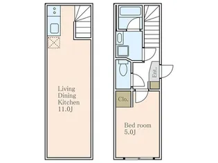 belle ville 白金の間取り