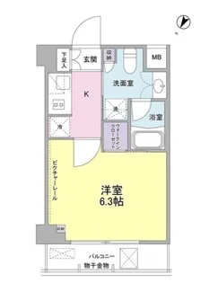 SIL西五反田【2階】の間取り