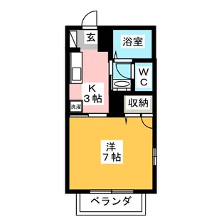 シャルム【2階】の間取り