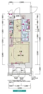プレサンス神戸長田ラディアラ【6階】の間取り