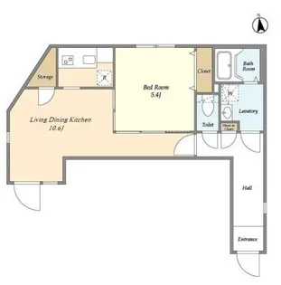 T’sgarden西小山【4階】の間取り