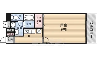 ナルディス池田【1階】の間取り