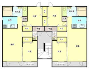 Peak【2階】の間取り