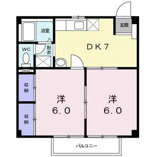 キャッスルライフ【2階】の間取り