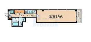 センタービレッジ千駄木【3階】の間取り