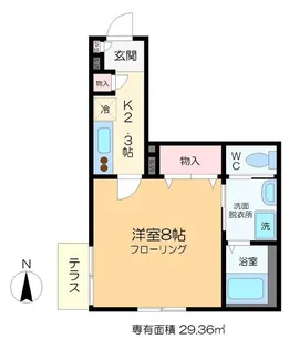 Plaisir(プレジール)【1階】の間取り