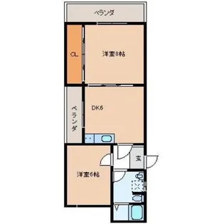 フルータ【3階】の間取り
