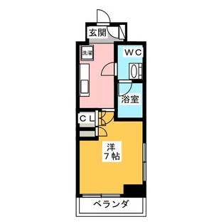 パークアクシス押上サウス【9階】の間取り