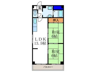 光和ビル【3階】の間取り