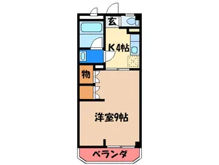 エスポアール香住ヶ丘【1階】の間取り