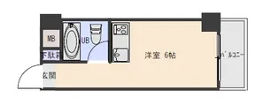 カルム徳山【6階】の間取り