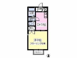 ドエル・J【2階】の間取り
