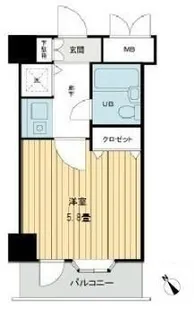 グラチアトルリ【4階】の間取り