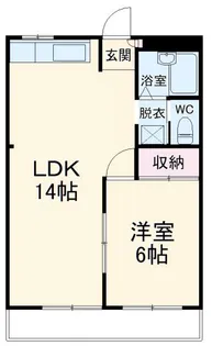 マンションTHS【3階】の間取り