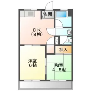 寿マンション【3階】の間取り