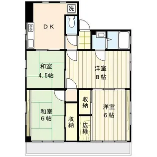 丸山ビル【2階】の間取り