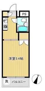 ハイタウン馬込公園【4階】の間取り