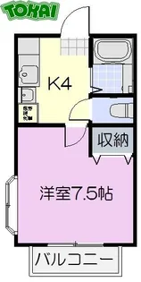 LE CIEL【1階】の間取り