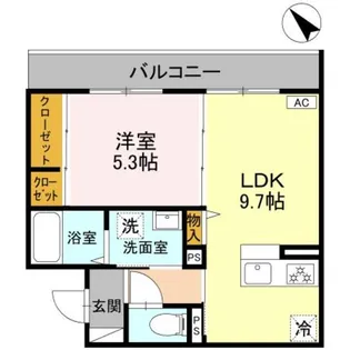 Casa TKY【3階】の間取り