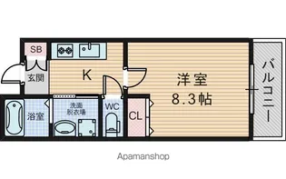 クレストフォルム庄内花のみち【1階】の間取り