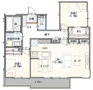 シベール御器所【2階】の間取り