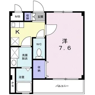 アンソレイユ・ST【1階】の間取り