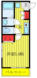 CORDEA新井宿【2階】の間取り