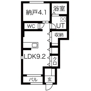 SOL・TELLAZA【1階】の間取り