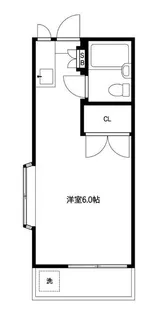 さくらハイツ【1階】の間取り