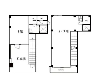 宮川ビル【1階】の間取り