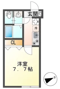 キャメル元横山【3階】の間取り